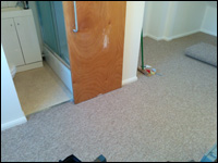 Carpet fitted